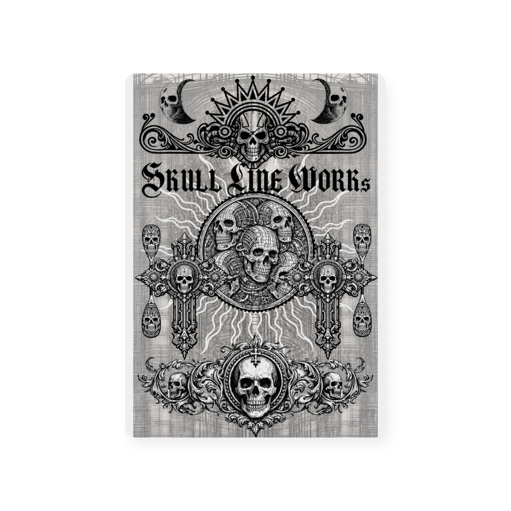 6_SKULL 5th ELEMENTs(トレーディングカード)幾何学デザインVer.