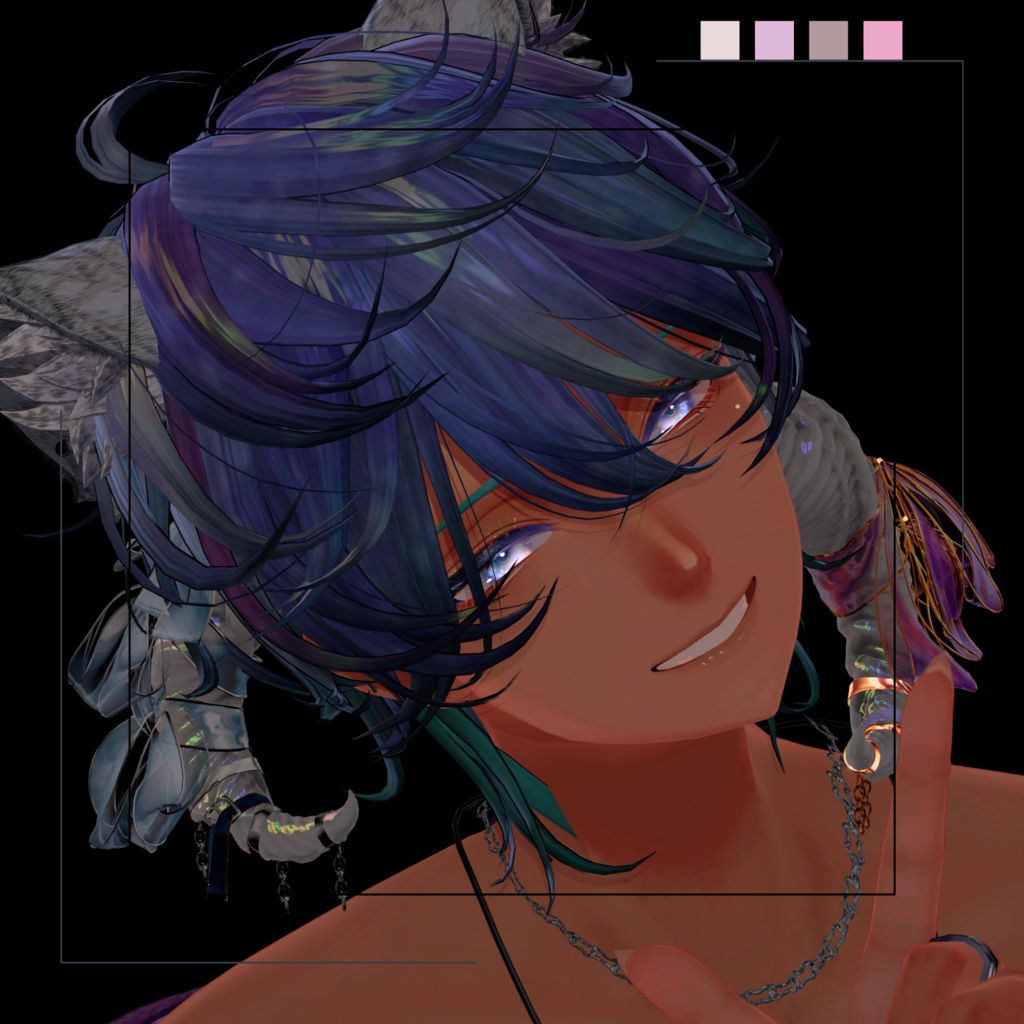 🌸陽だまりさくらメイク【2アバター対応】【makeup and eye textures】