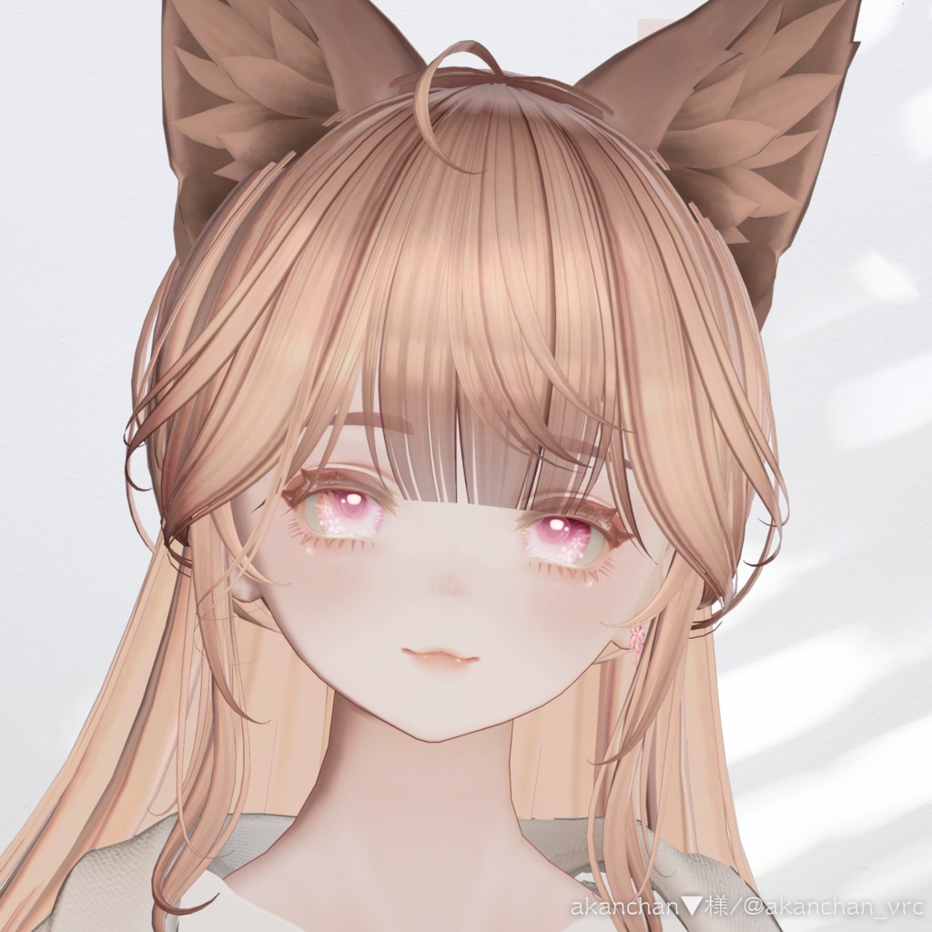 🌸陽だまりさくらメイク【2アバター対応】【makeup and eye textures】
