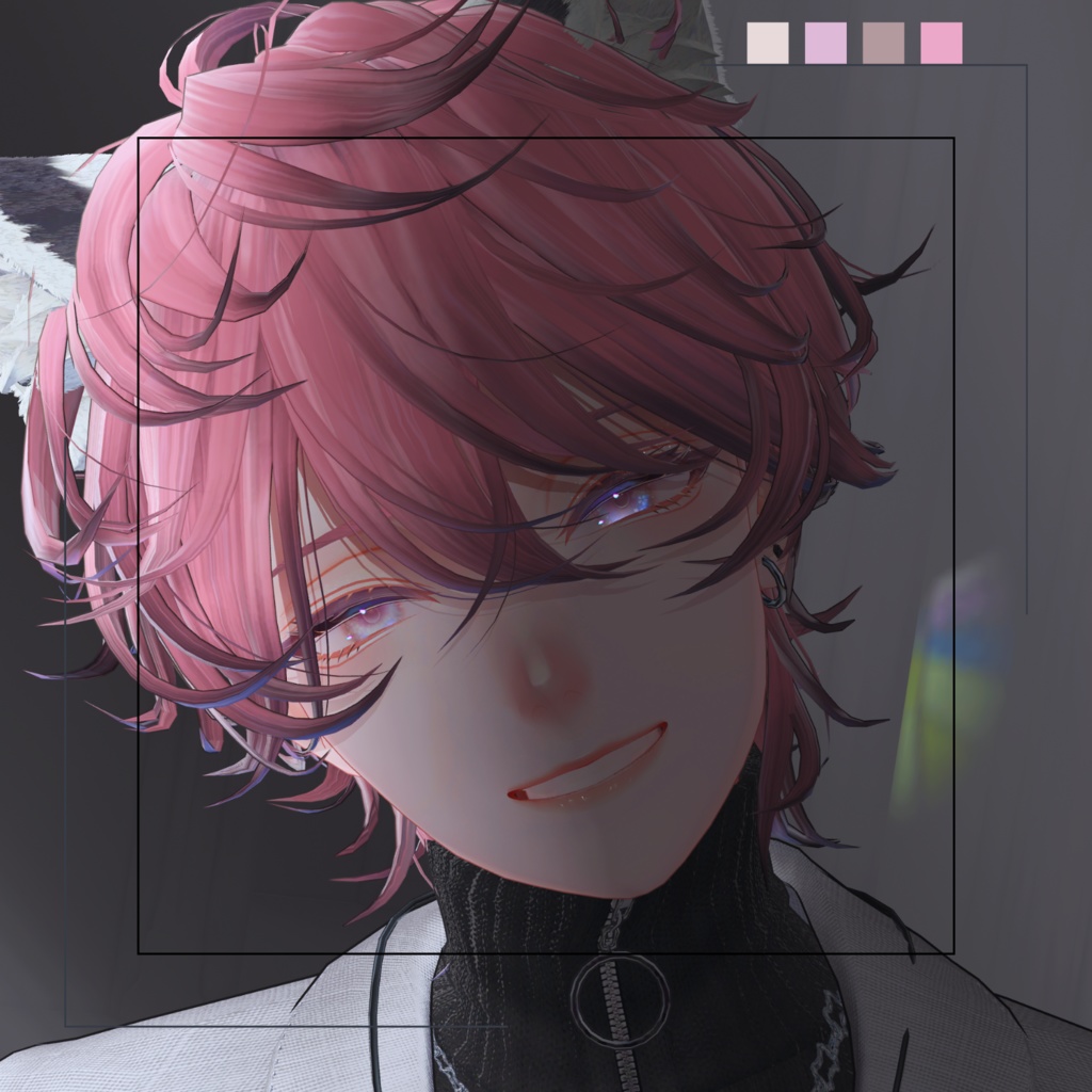 🌸陽だまりさくらメイク【2アバター対応】【makeup and eye textures】