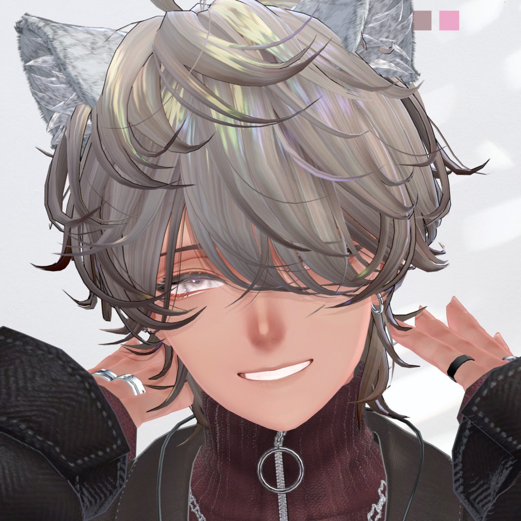 🌸陽だまりさくらメイク【2アバター対応】【makeup and eye textures】