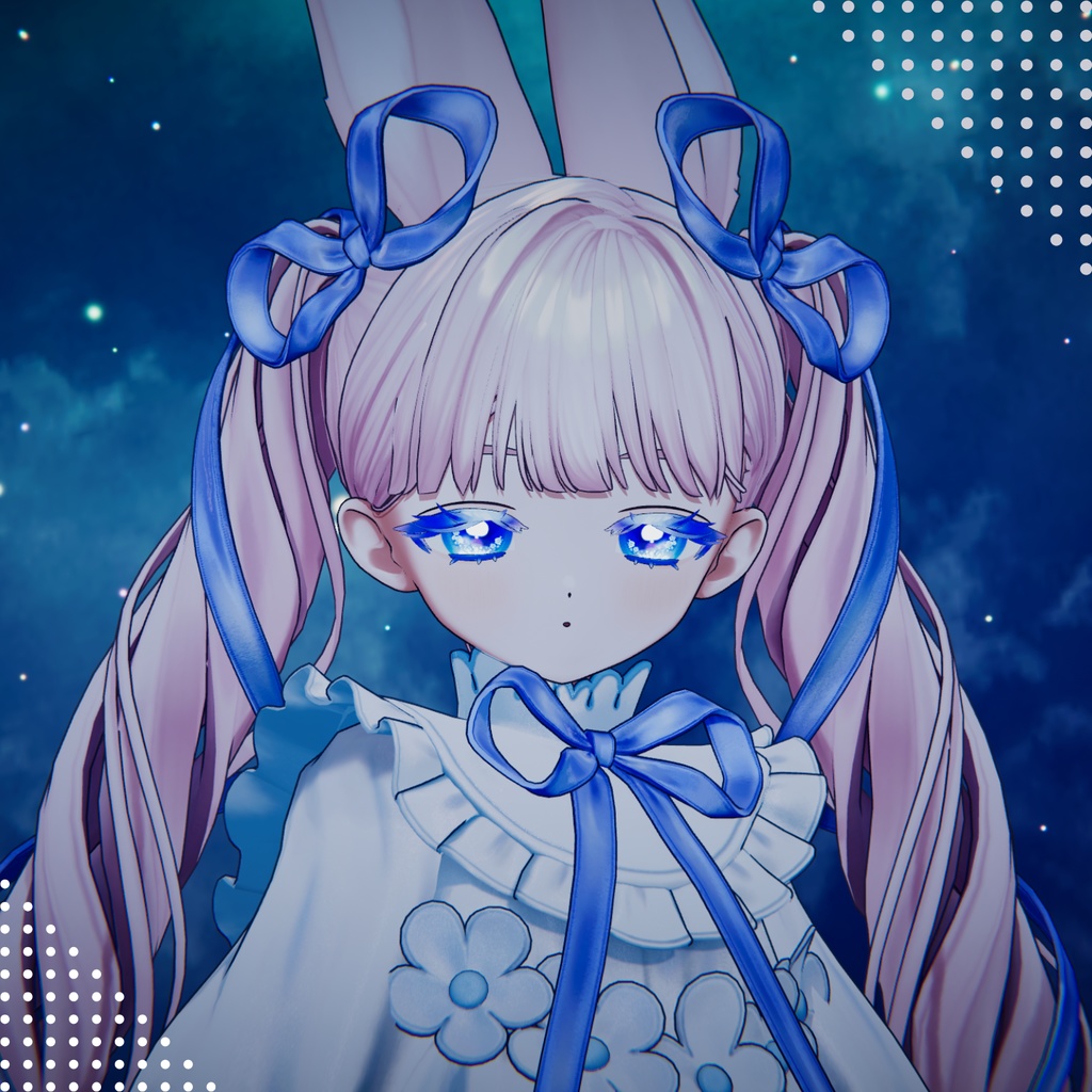 🌟星屑クリスタルフラワーアイ【フィユエ(fyuett)対応】【eye textures】