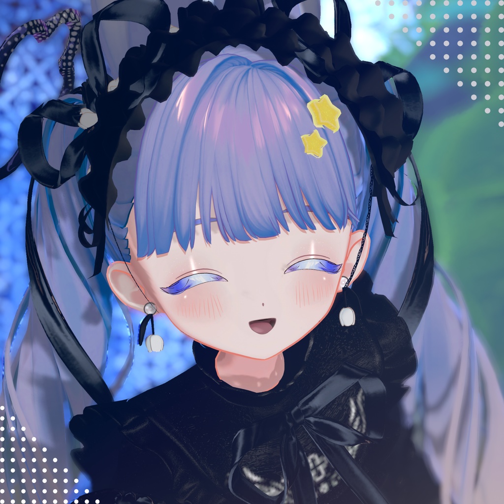 🌟星屑クリスタルフラワーアイ【フィユエ(fyuett)対応】【eye textures】