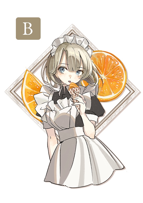 【夏コミ新作🍉】メイドちゃんステッカー