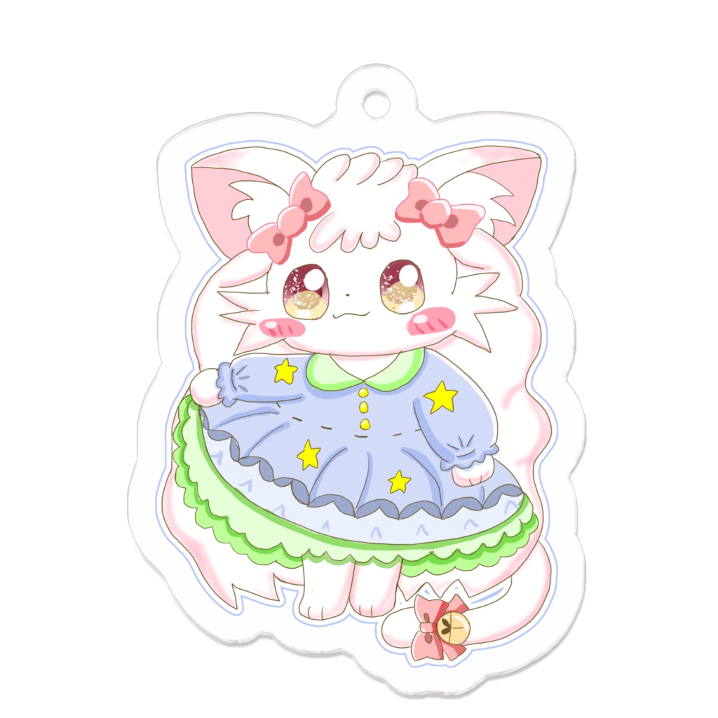星空ワンピのましゅちゃんアクキー