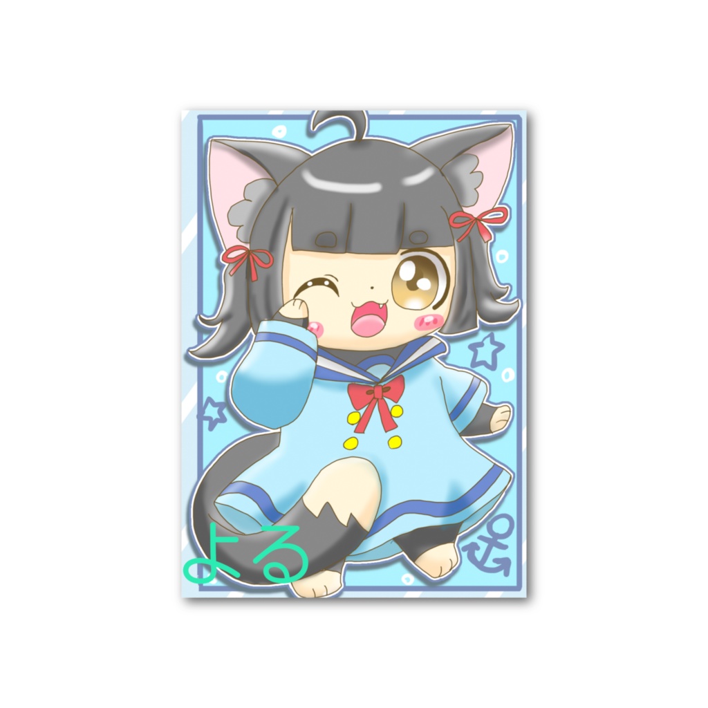 ましゅよるフォト風カード両面ver.