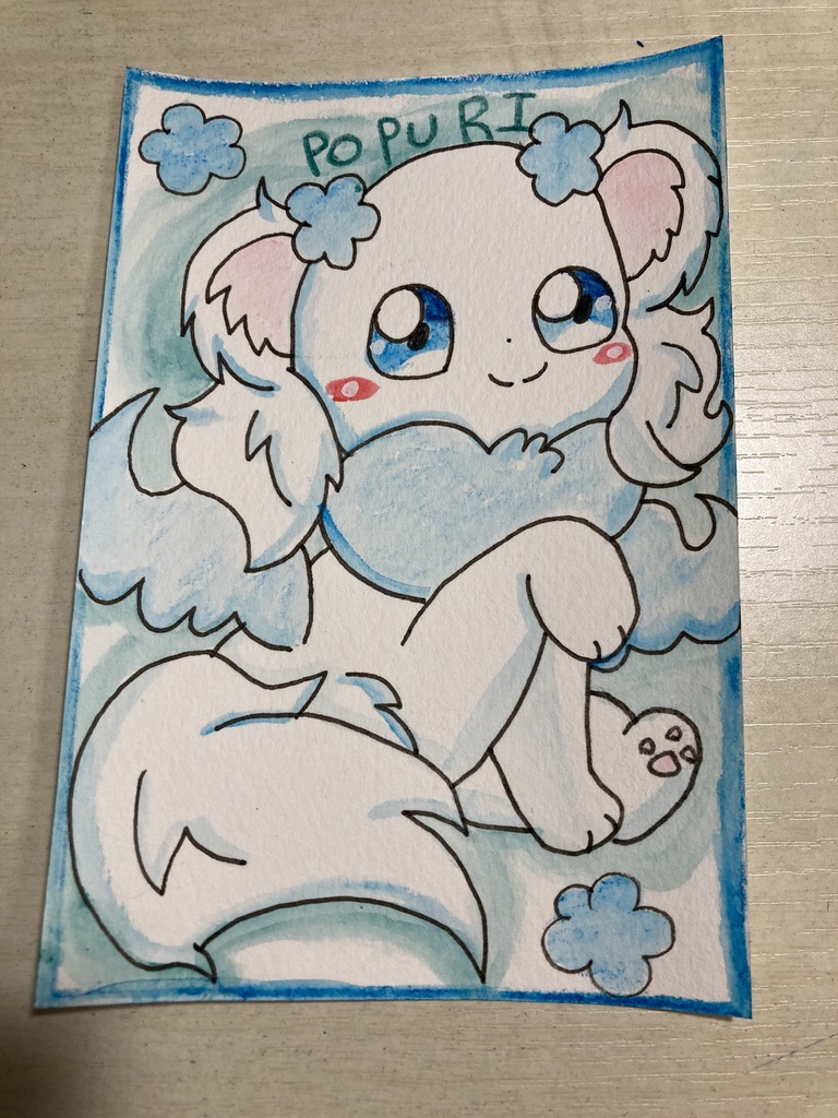 新キャラぽぷりちゃん