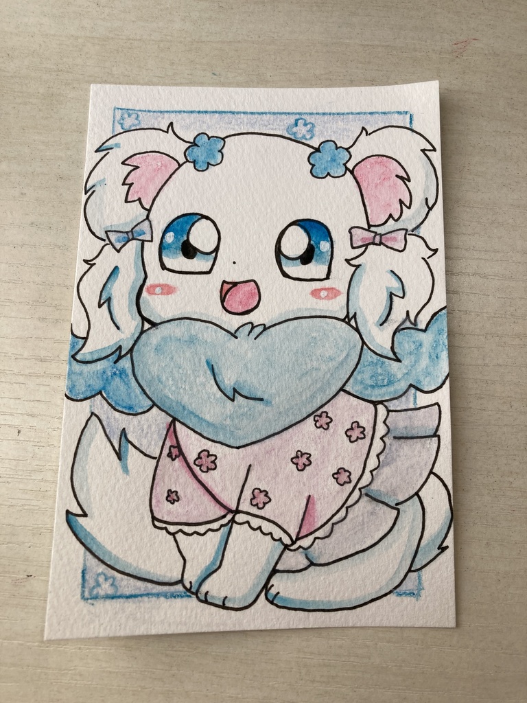 お洒落してみたぽぷりちゃん