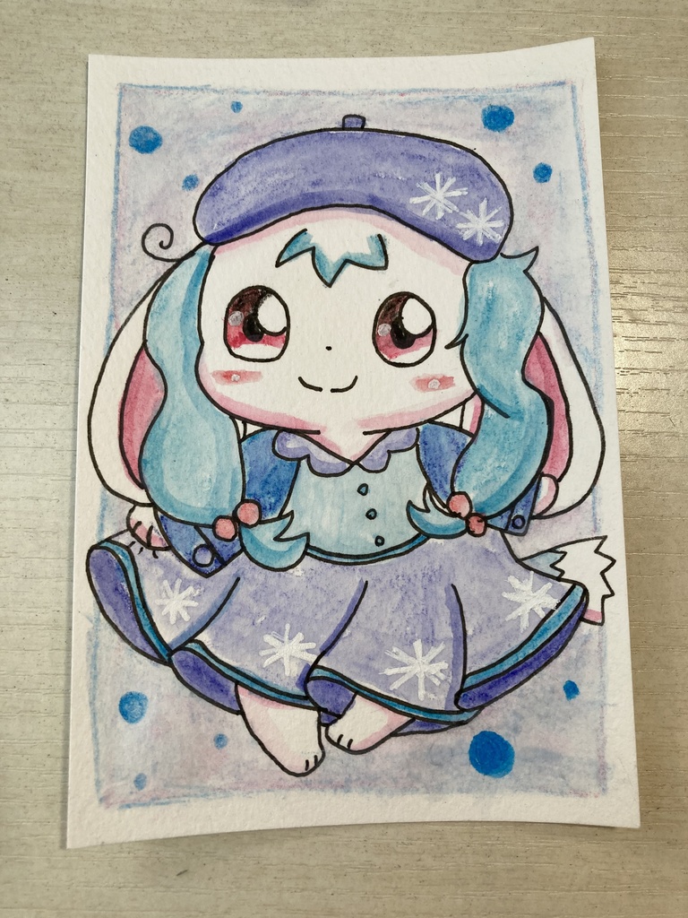 冬ドレスちっぷちゃん