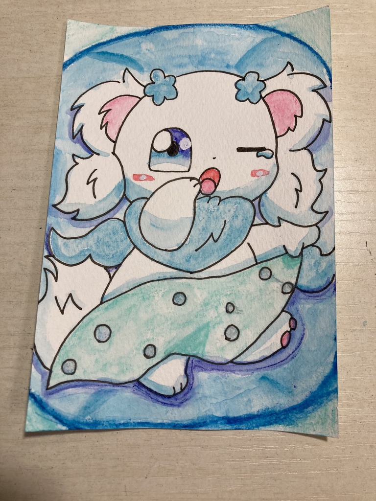 お昼寝ぽぷりちゃん