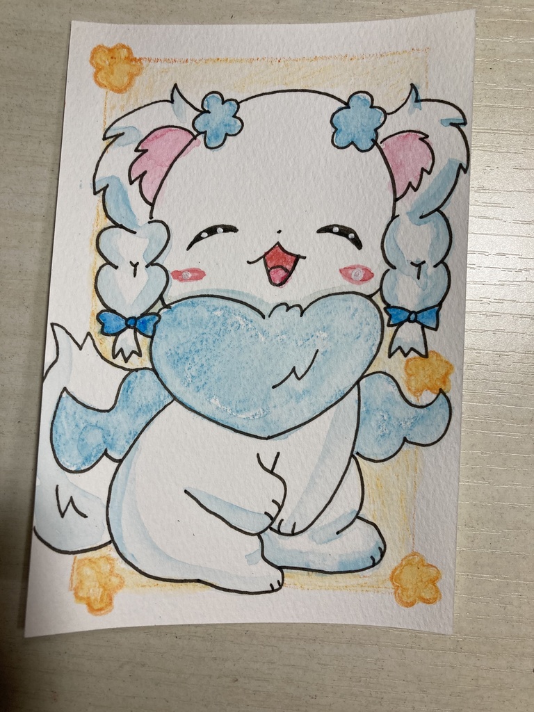 三つ編みぽぷりちゃん