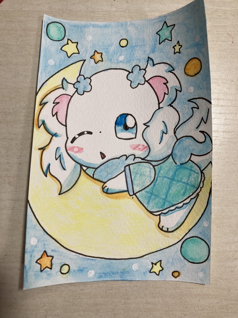 ぽぷりちゃんのお月様ベッド