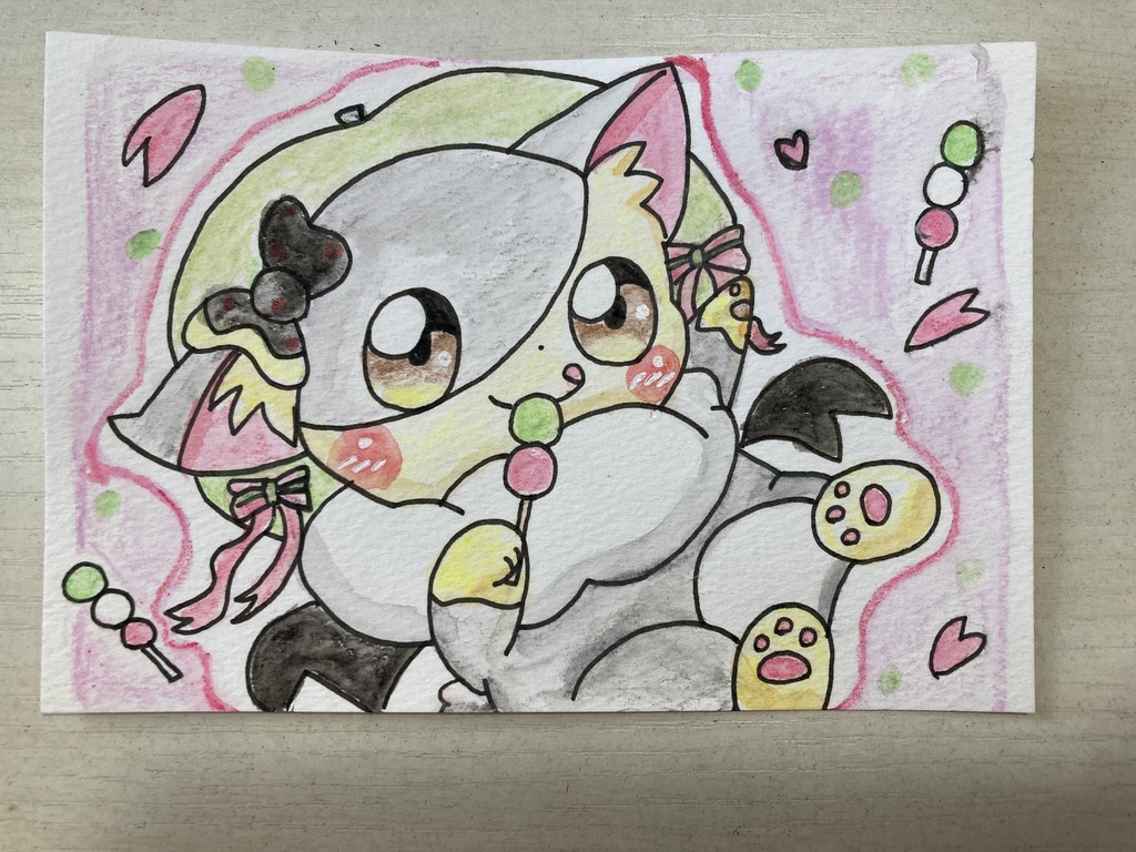 春のお団子くるみちゃん