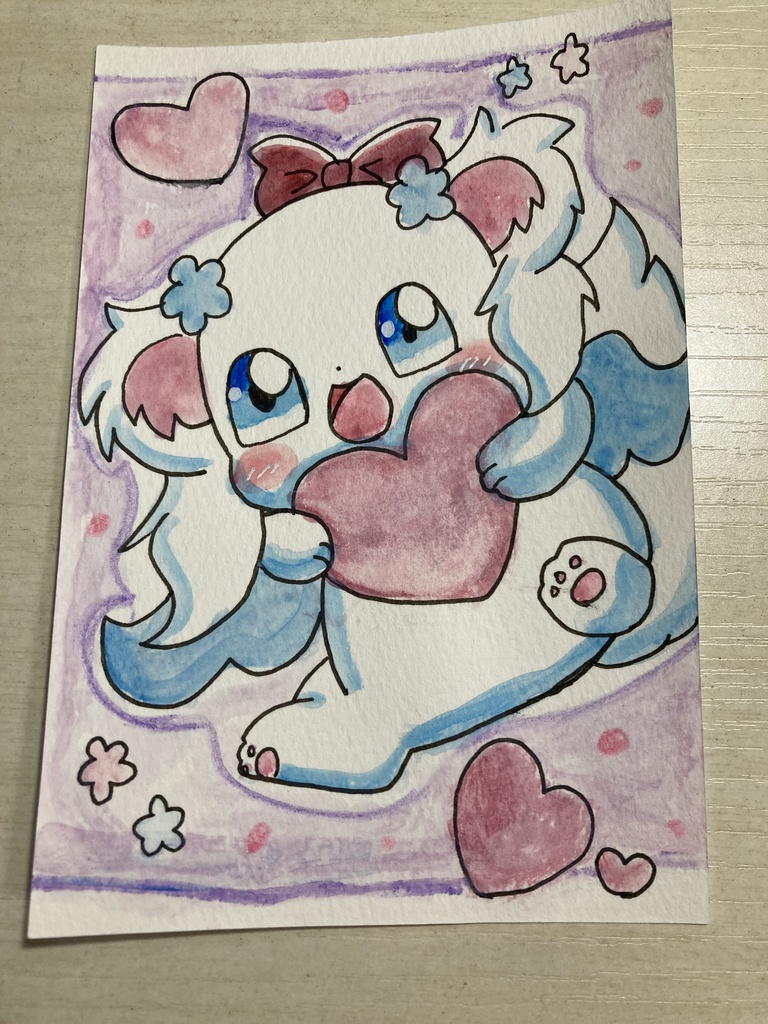 ハートなぽぷりちゃん