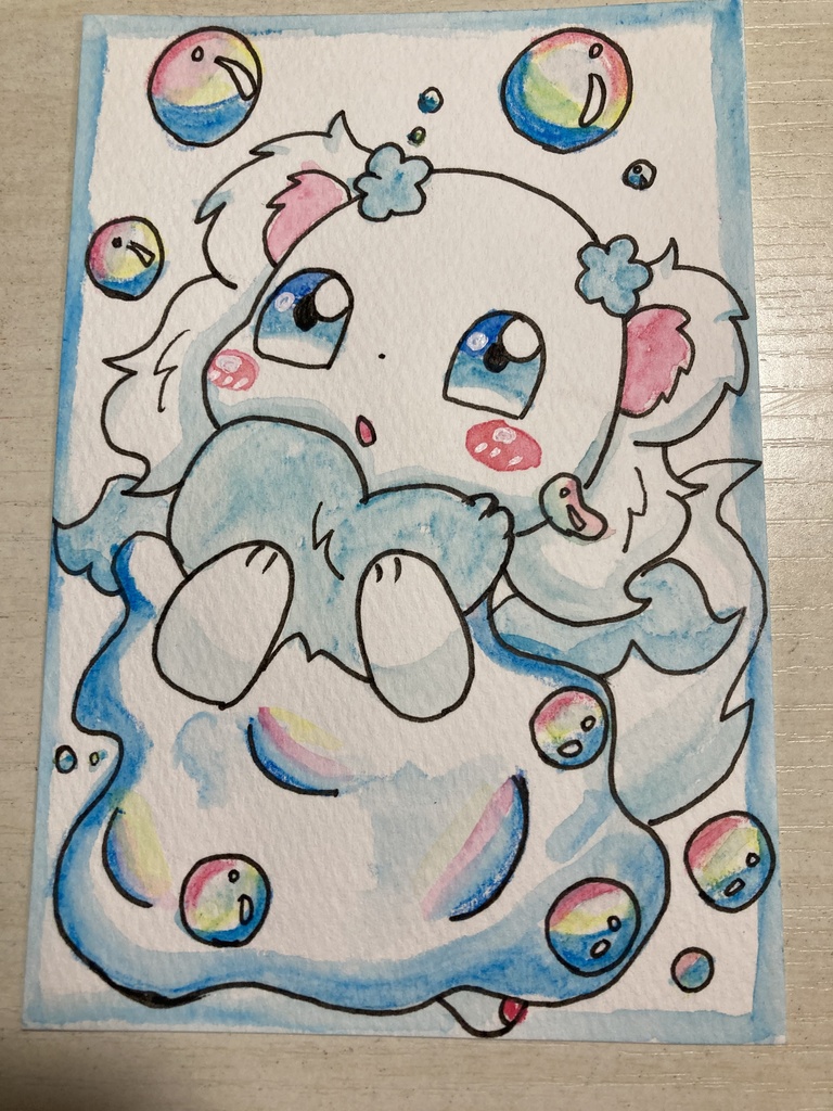 あわあわぽぷりちゃん