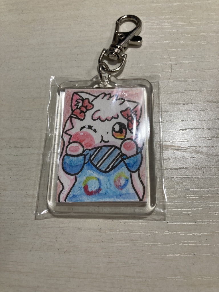閉じ込められましゅちゃんキーホルダー