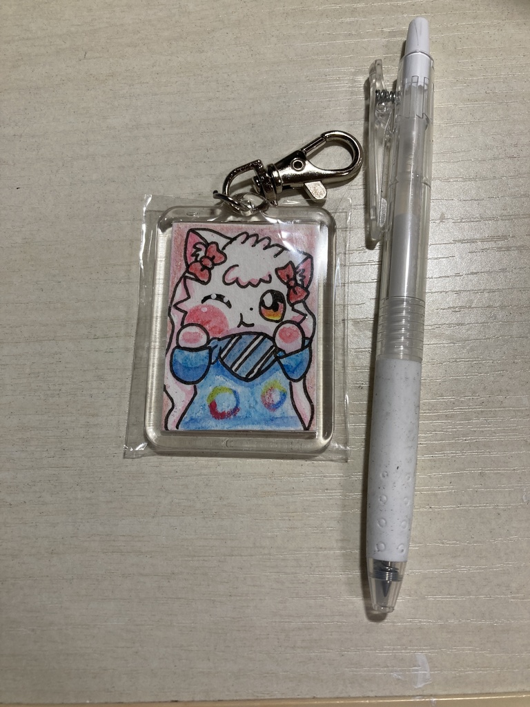 閉じ込められましゅちゃんキーホルダー