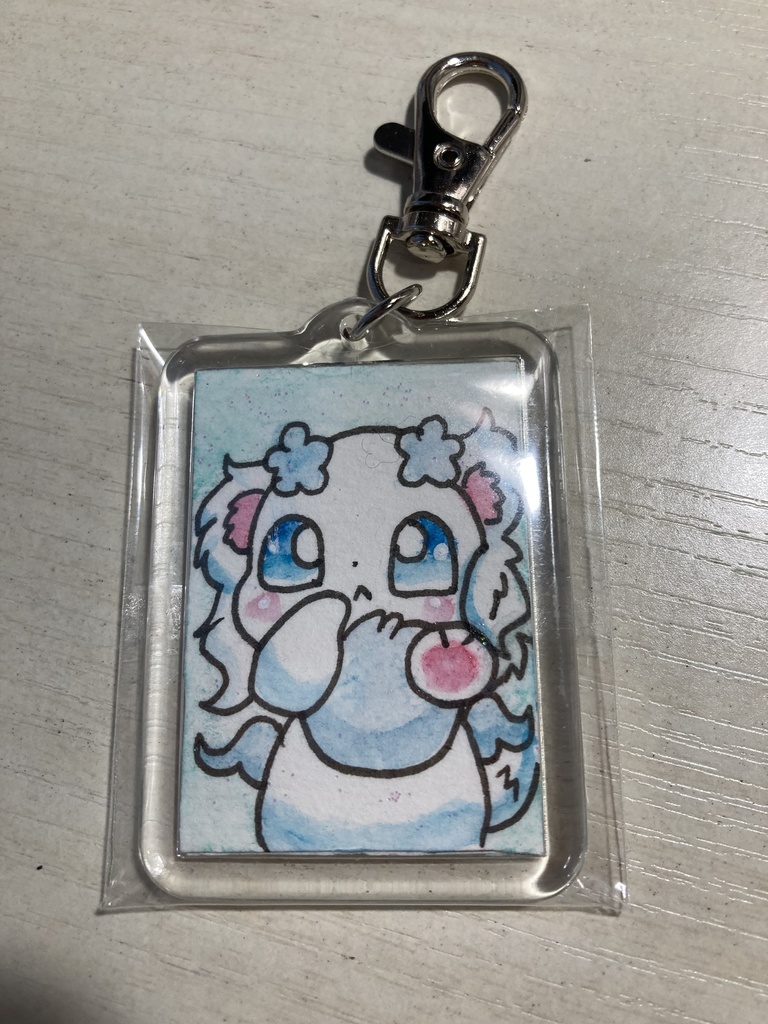 閉じ込められぽぷりちゃんキーホルダー