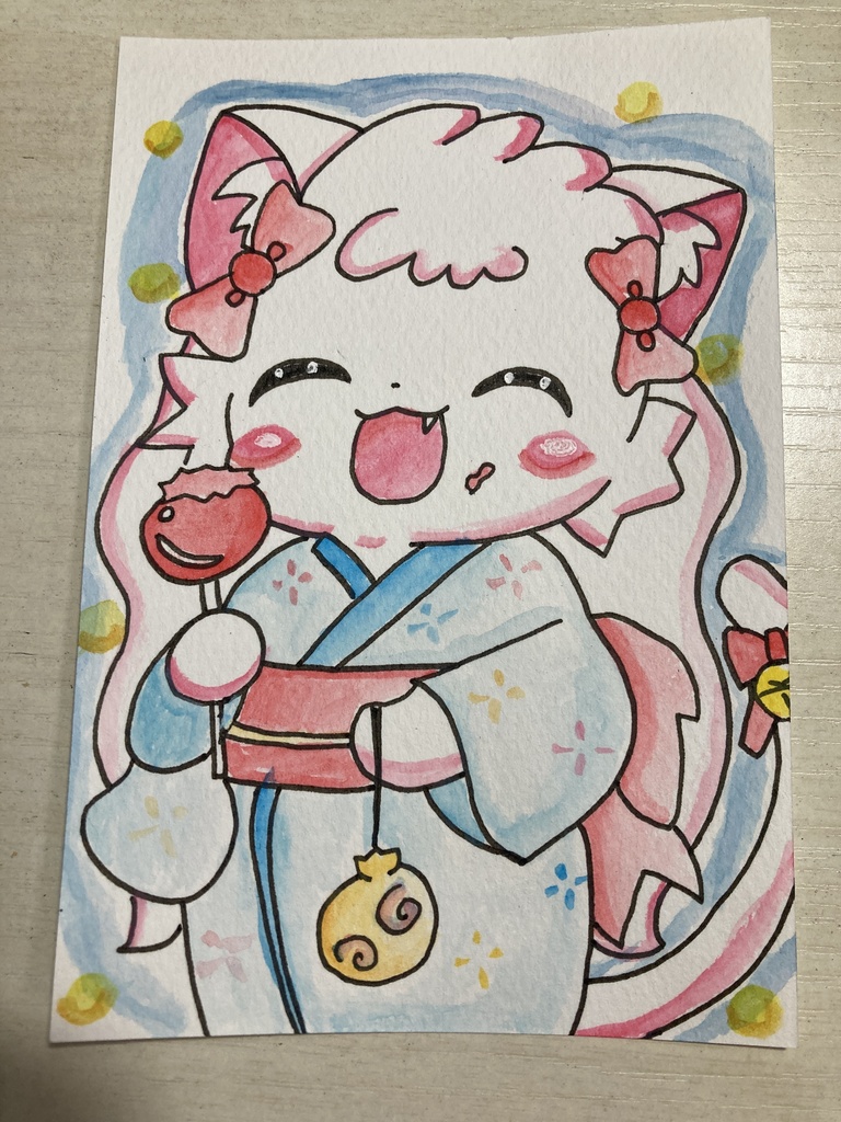 お祭り満喫ましゅちゃん