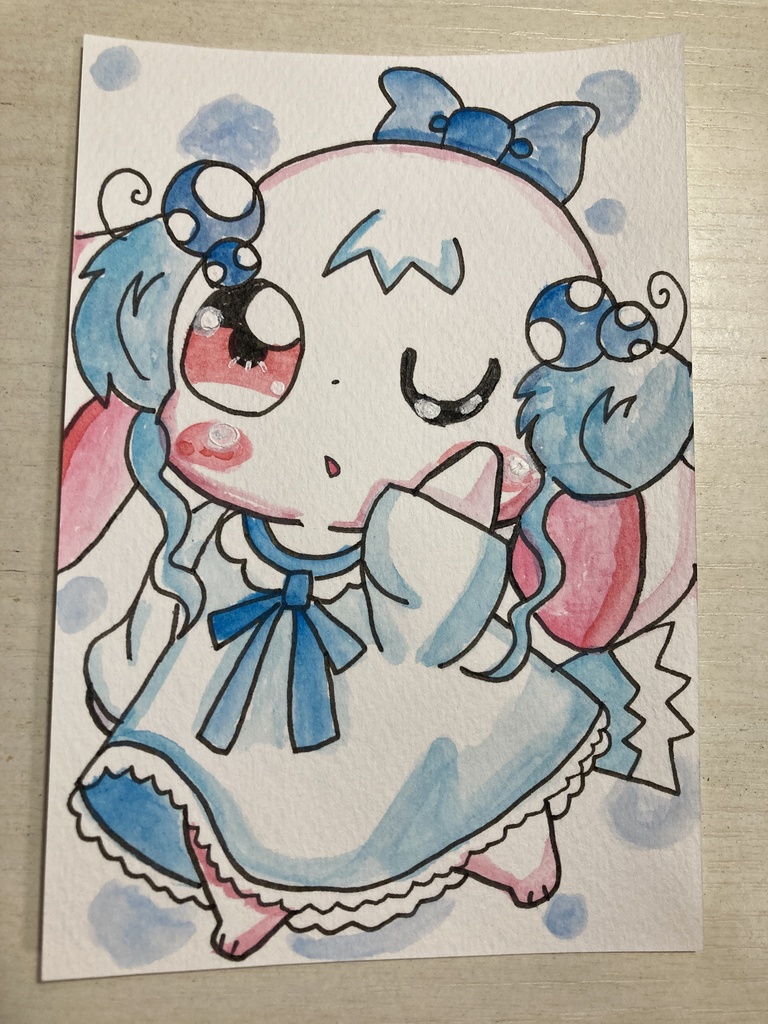 お団子ヘアちっぷちゃん