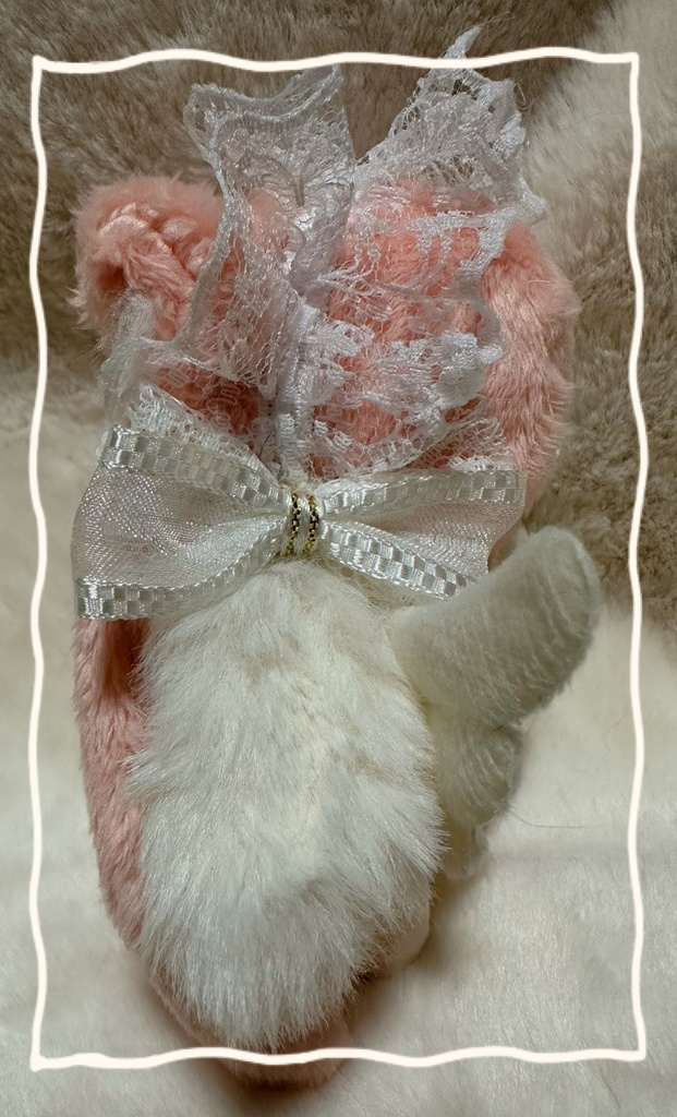 うさちゃん天使 ちびぐるみ 10cmぬいちゃん用