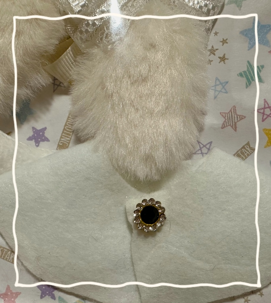 うさちゃん天使 ちびぐるみ 10cmぬいちゃん用