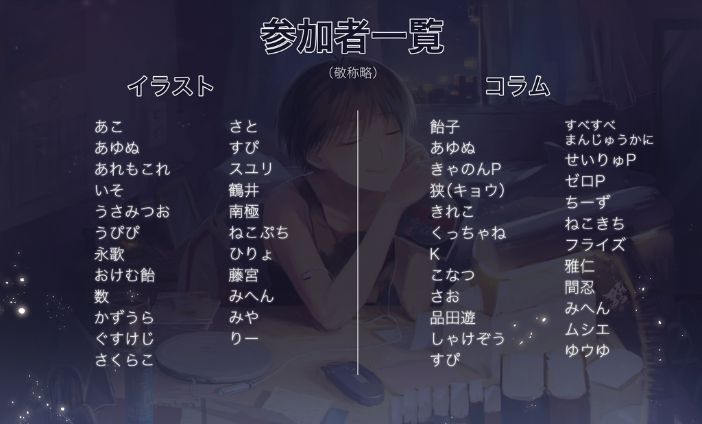 【菊地真楽曲アンソロ】M@KOTO DISCOGR@PHY 16th edition