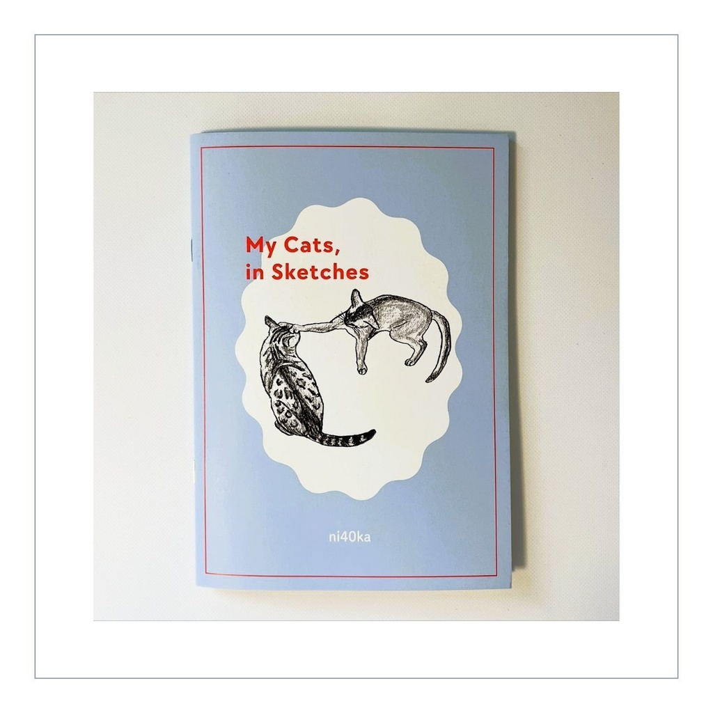 My cats, in sketches