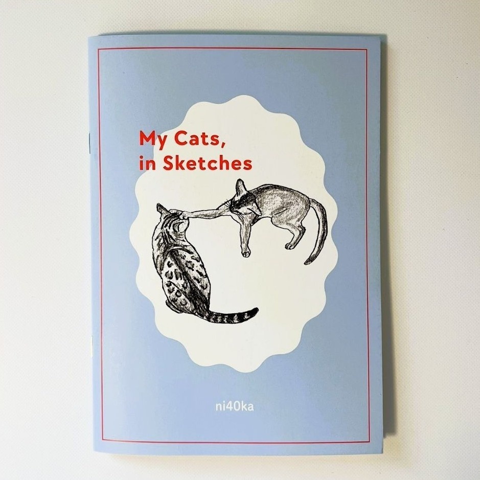 My cats, in sketches