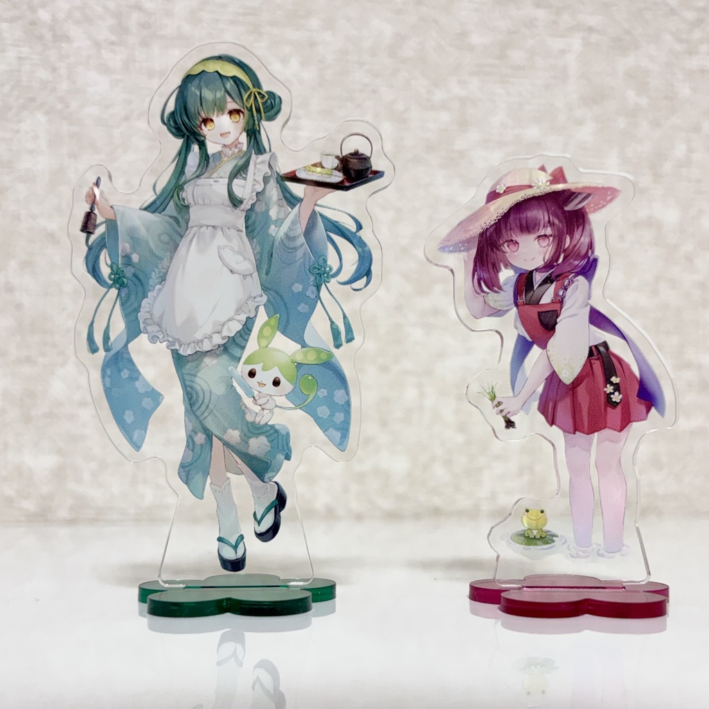 【C108・新作】東北ずん子・東北きりたん アクリルスタンド