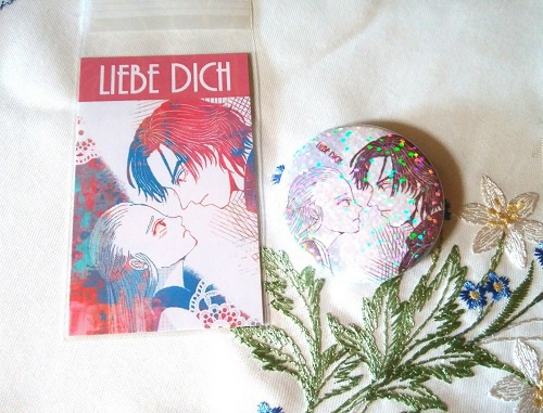 LIEBE DICH　レイロ缶バッジ