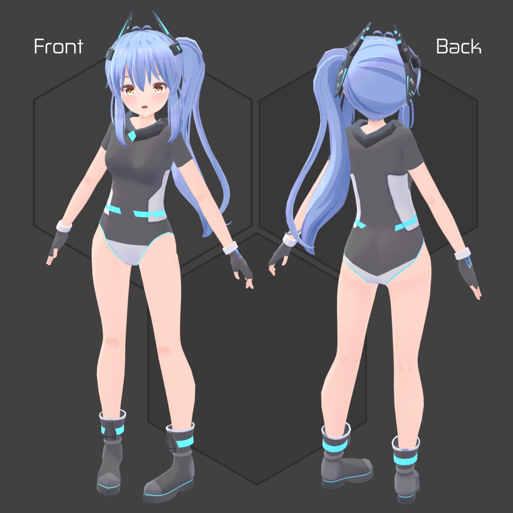 【オリジナル3Dモデル】Lana - ラナ -