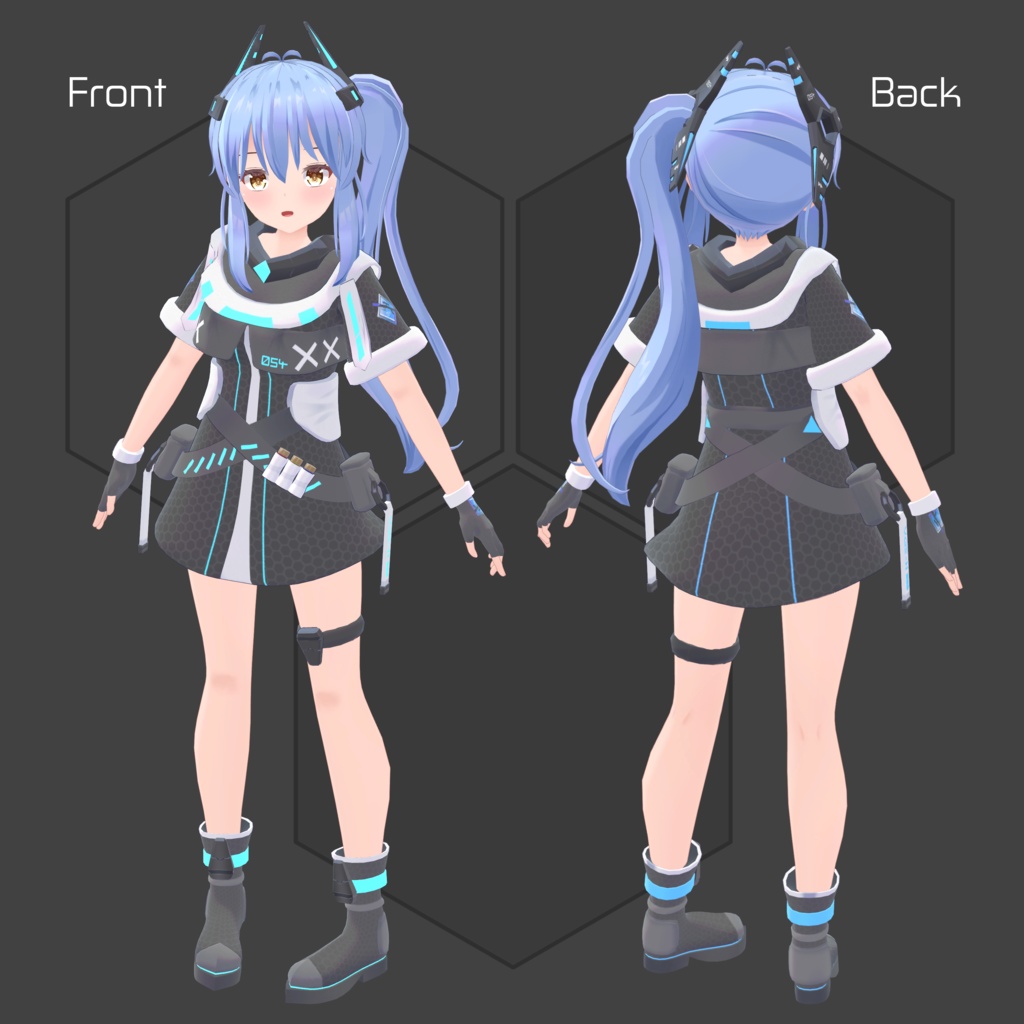 【オリジナル3Dモデル】Lana - ラナ -