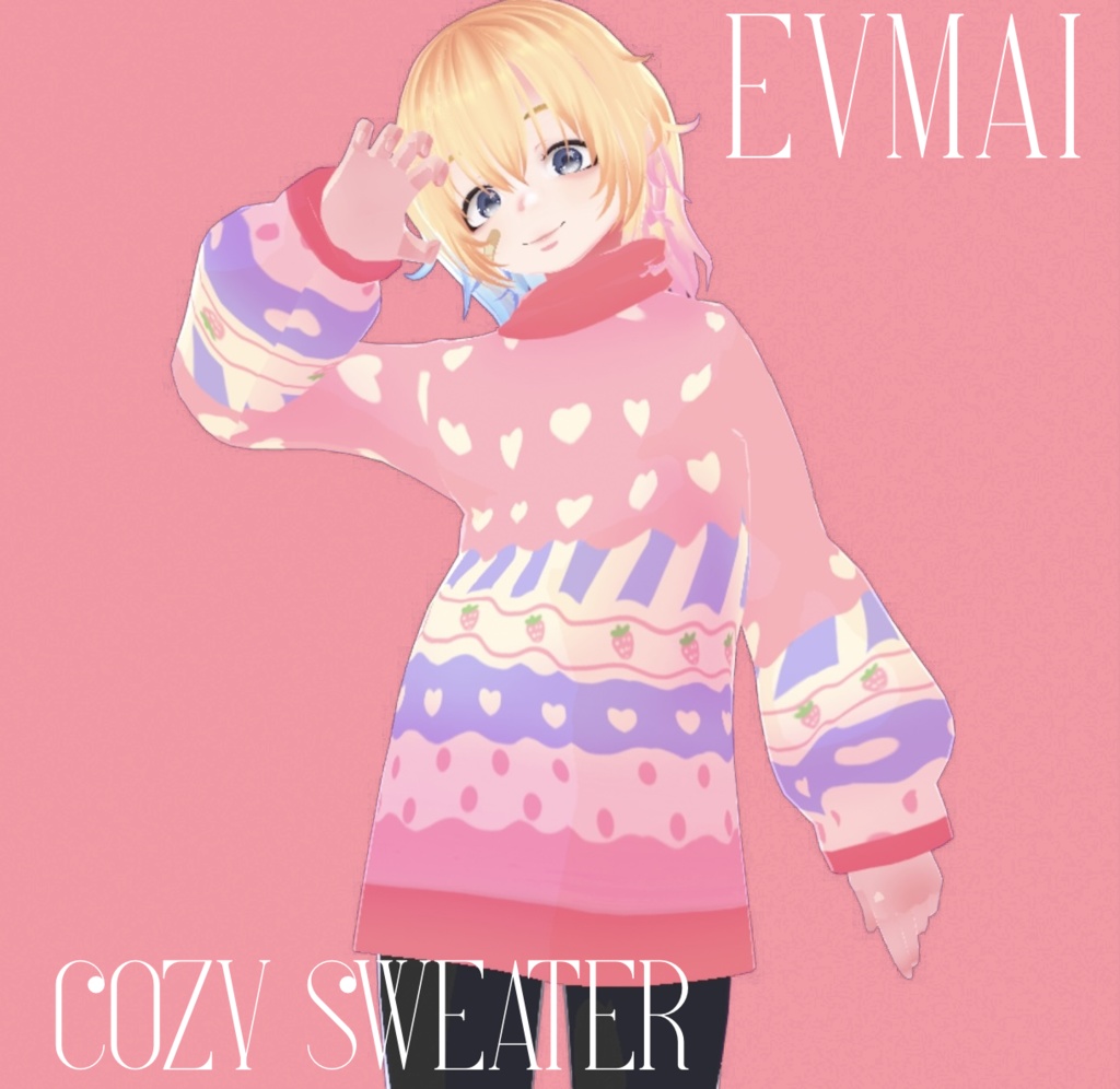 patterned winter sweater