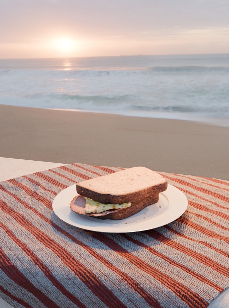 浜辺のサンドウィッチ🥪