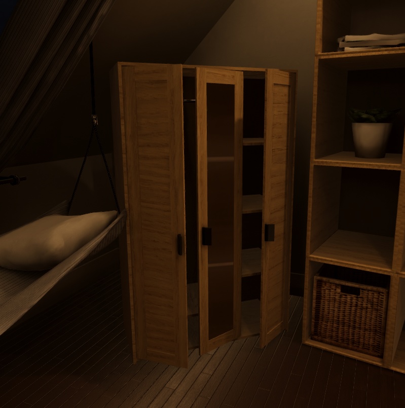 Wardrobe single material