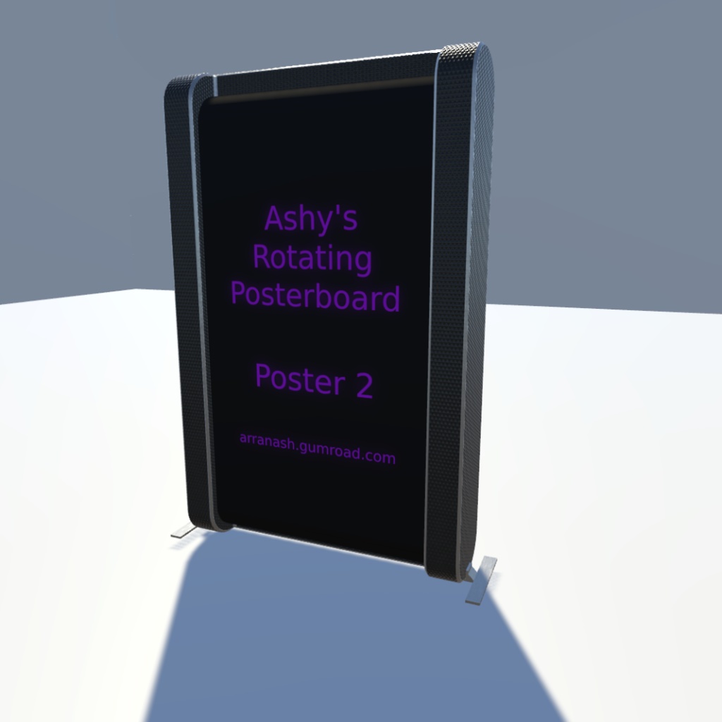 rotating-poster-display
