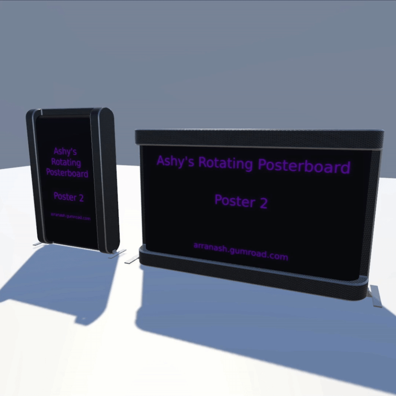 Rotating Poster Display