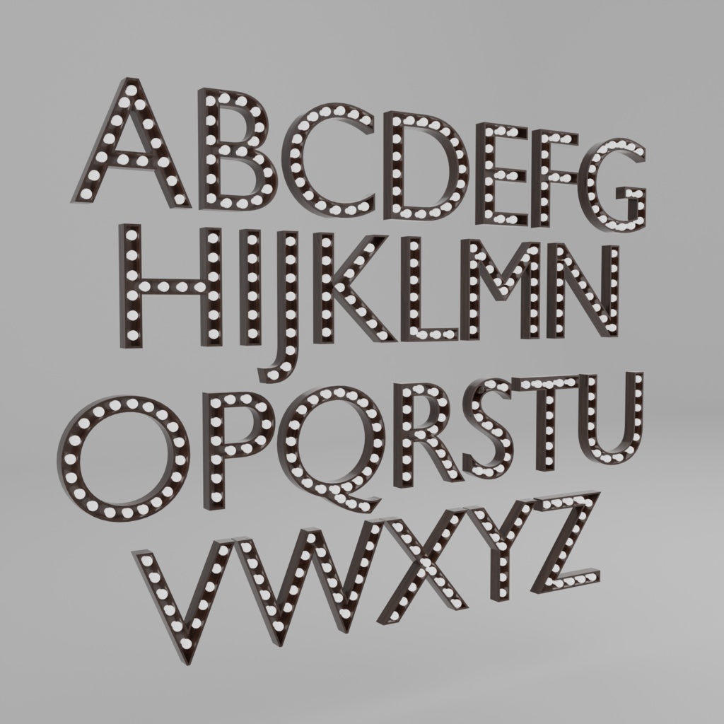 Alphabet Lights