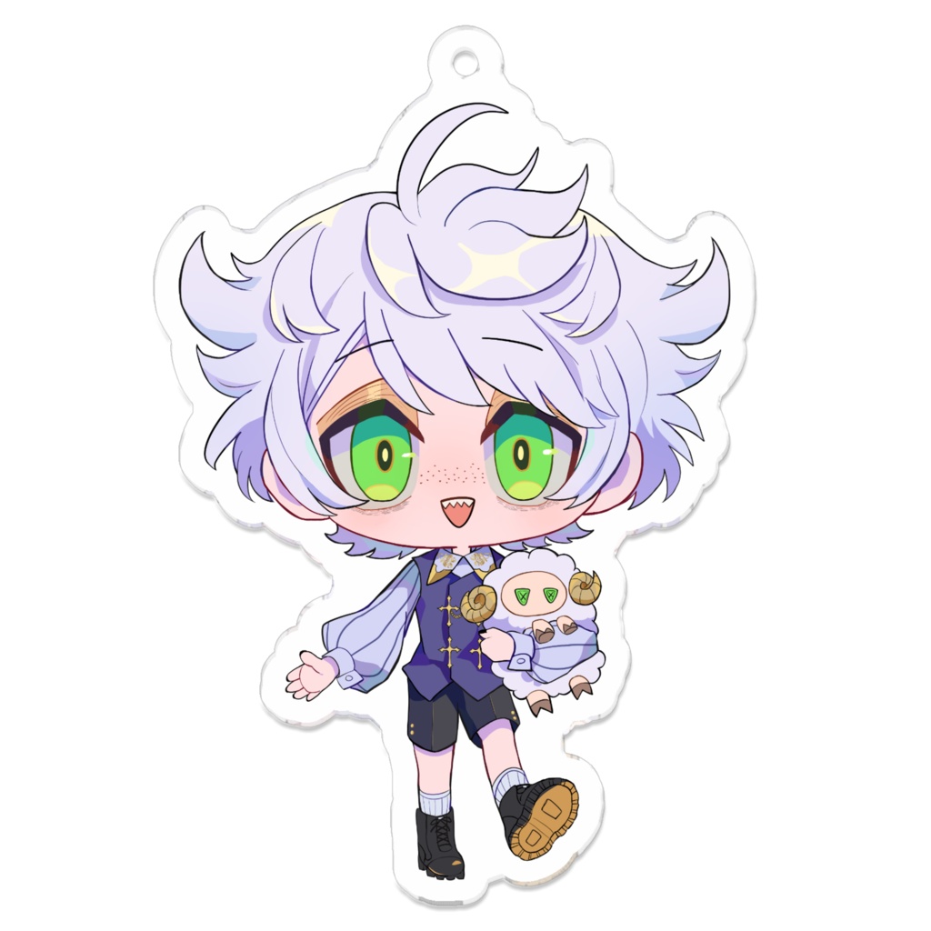 白夢ラムルアクリルキーホルダー