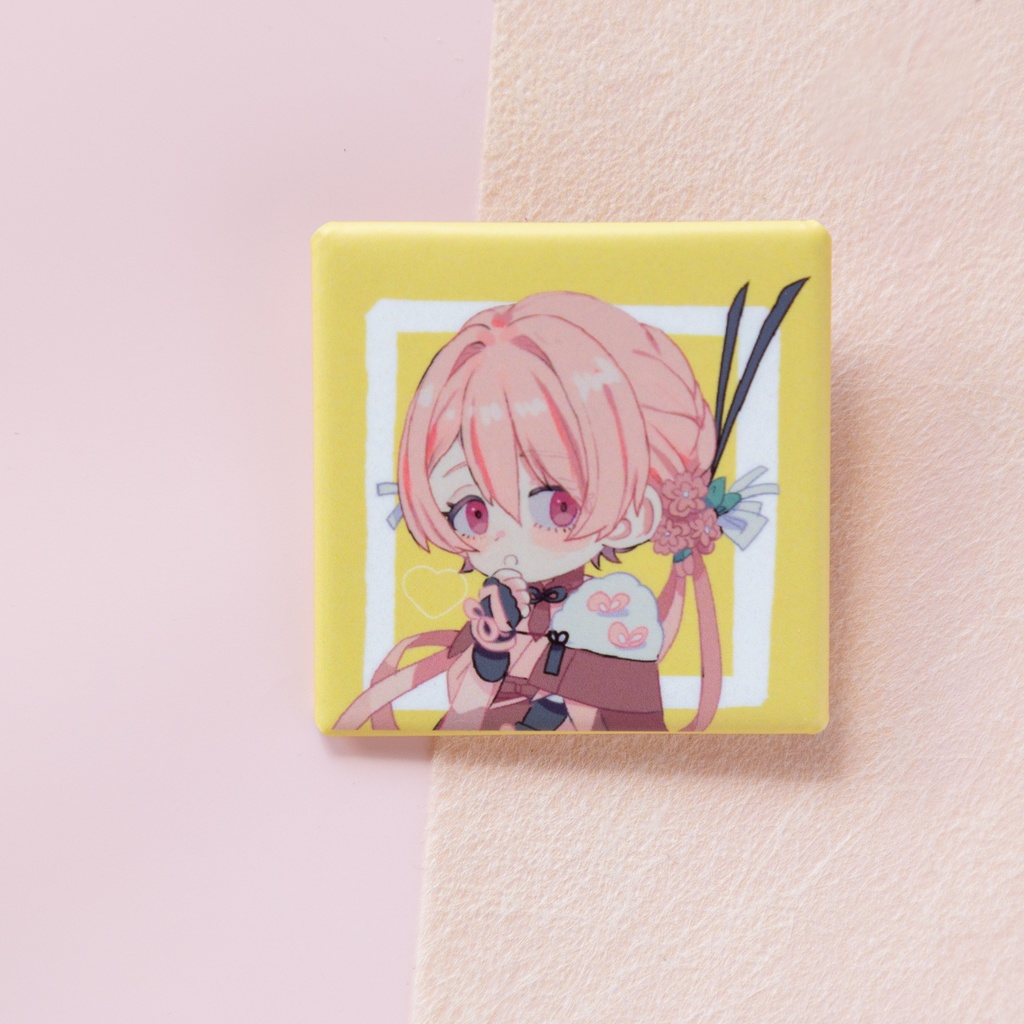 桜の缶バッジ