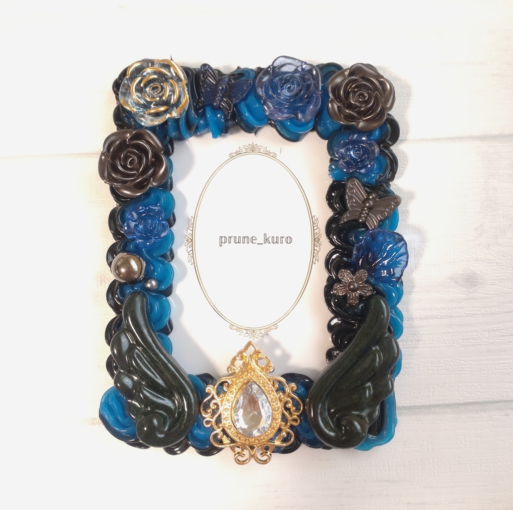 ホイップデコカードケース(青系)