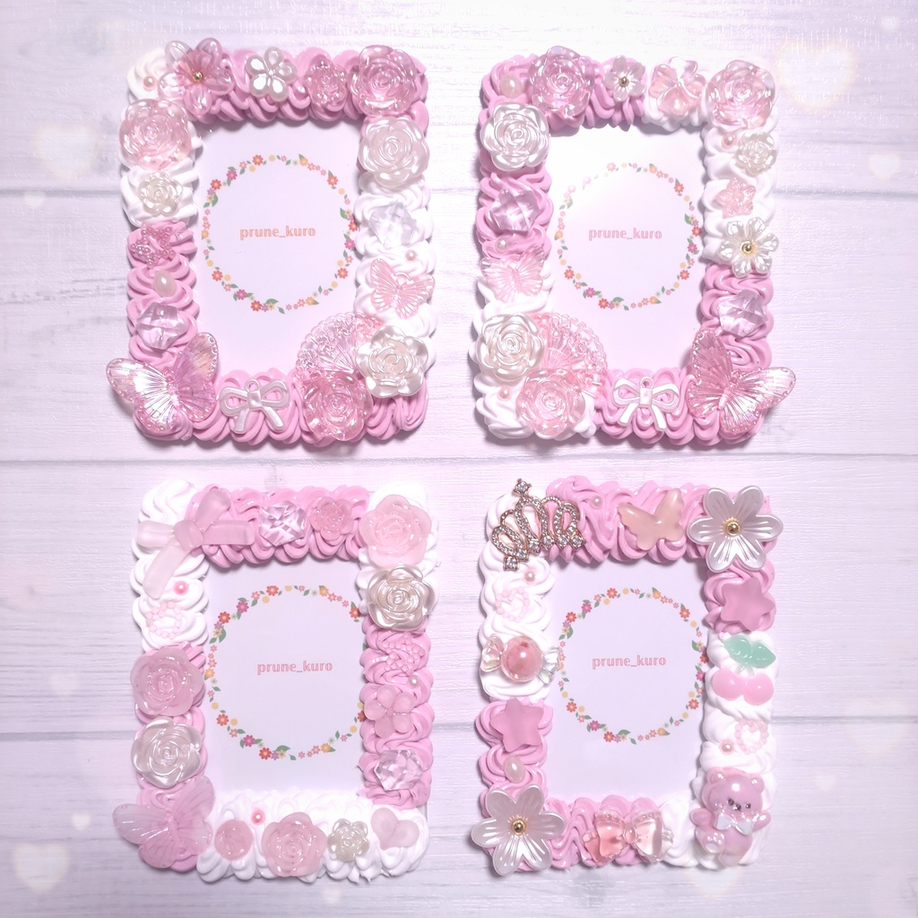 ホイップデコカードケース(ピンク系②)