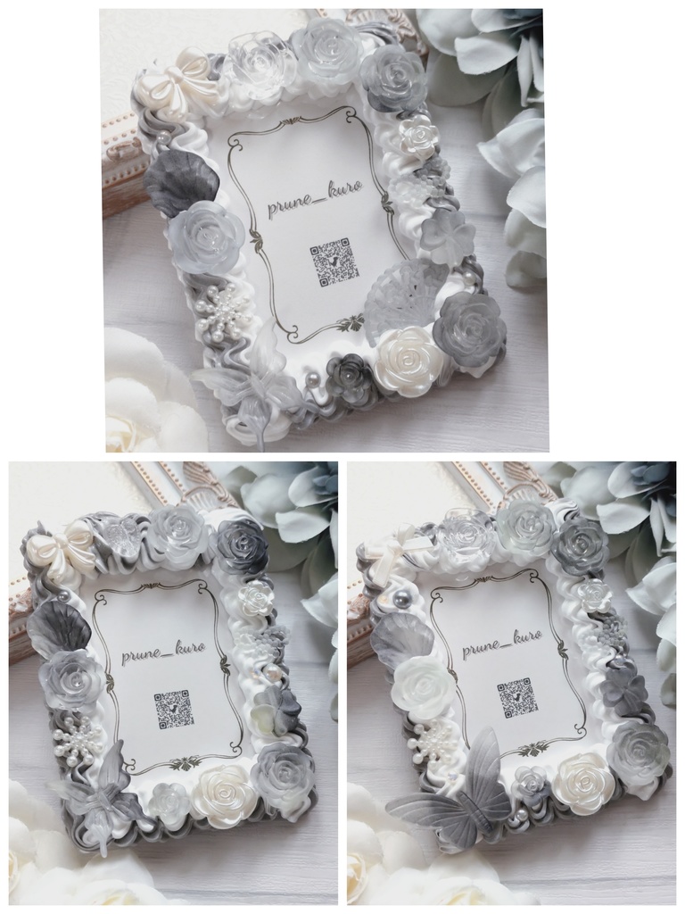 ホイップデコカードケース(グレー系)゜