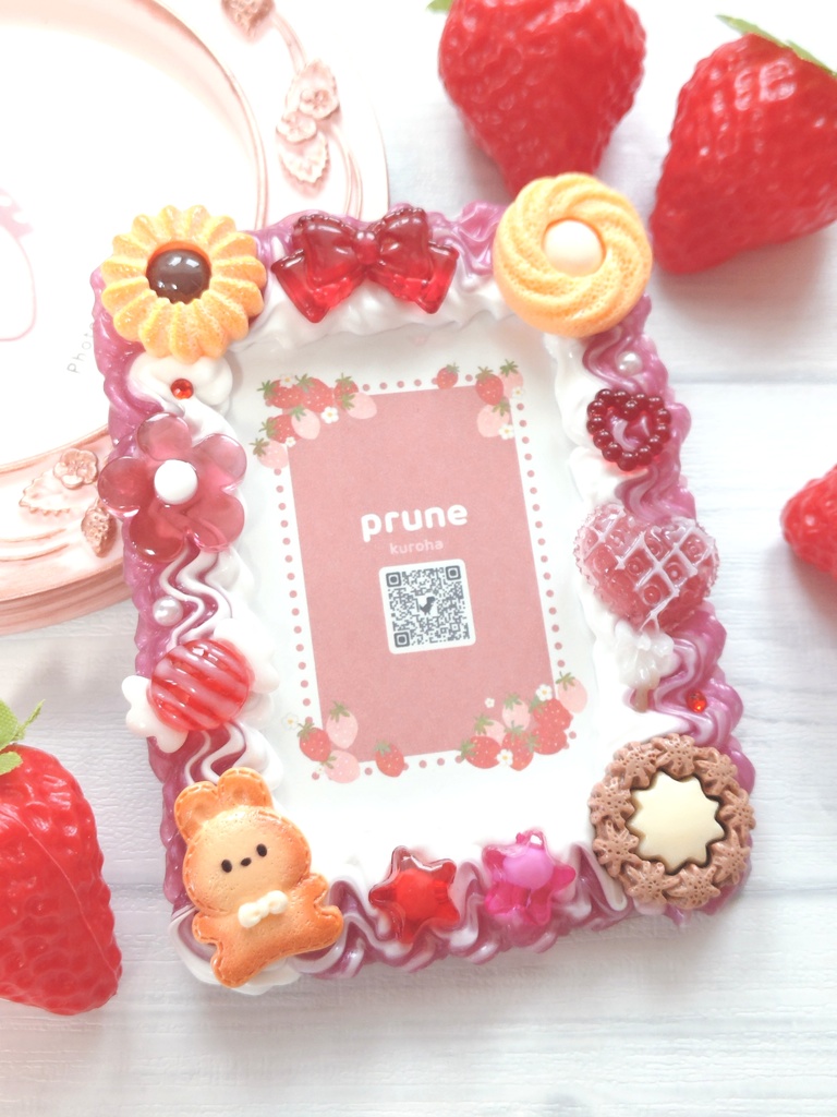 ホイップデコカードケース(赤系②)