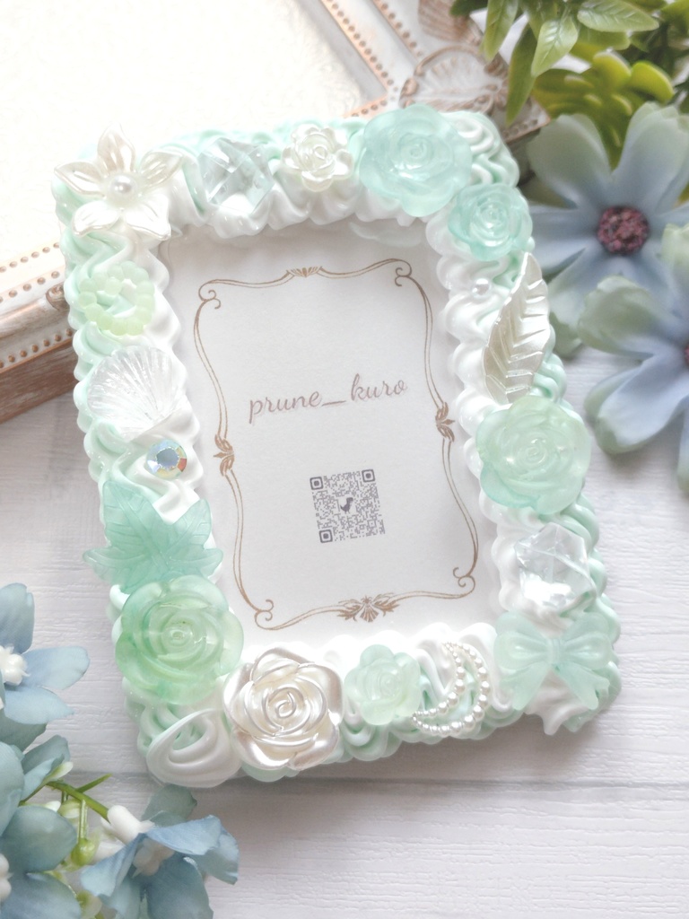 ホイップデコカードケース(ライトグリーン)