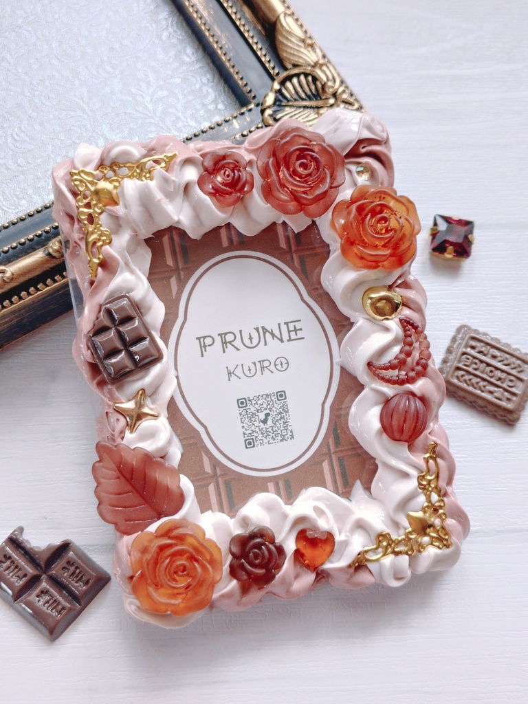 ホイップデコカードケース（チョコレート④）