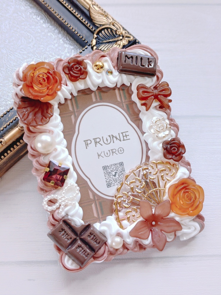 ホイップデコカードケース（チョコレート⑦）