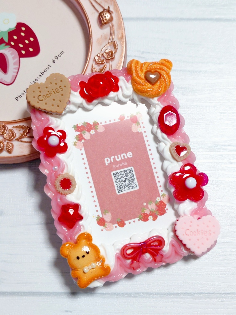 ホイップデコカードケース（赤系④）