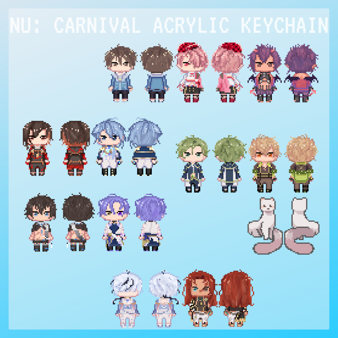 【非公式】NU: カーニバルアクリルキーホルダー